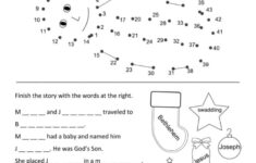 Free Christmas Worksheets For Kids (Free Printable Activity Sheets) inside Free Christian Christmas Worksheets