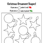 Free Christmas Worksheets For Preschool! ⋆ The Hollydog Blog Inside Pre K Worksheets Christmas