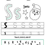 Free Christmas Worksheets For Preschool! ⋆ The Hollydog Blog Regarding Kindergarten Christmas Letter Worksheets