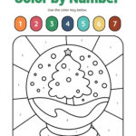 Free, Editable Christmas Worksheet Templates | Canva Intended For Christmas Number Worksheets For Preschoolers