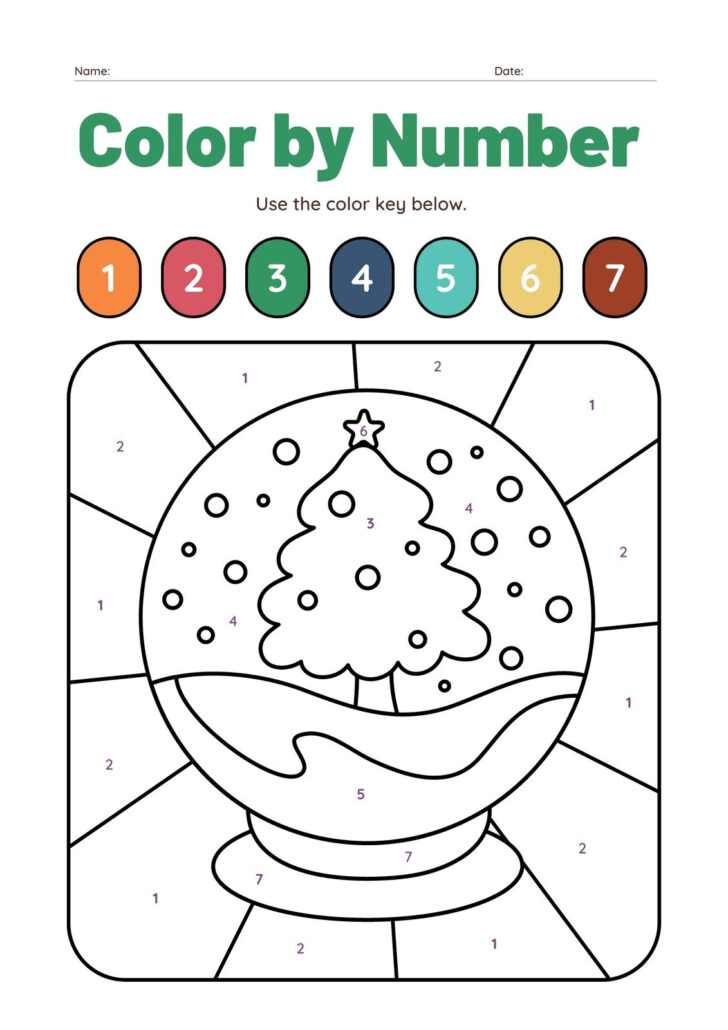 Fun Christmas Worksheets For 3rd Grade
