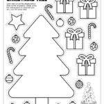 Free Printable Build A Christmas Tree Craft   Pjs And Paint Inside Build A Christmas Tree Worksheets