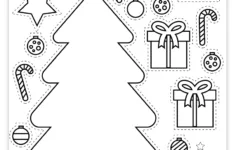 Free Printable Build A Christmas Tree Craft - Pjs And Paint pertaining to Decorate Christmas Tree Worksheets