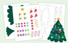 Free Printable Build A Christmas Tree Cutout – Favorite Printables with regard to Build A Christmas Tree Worksheets