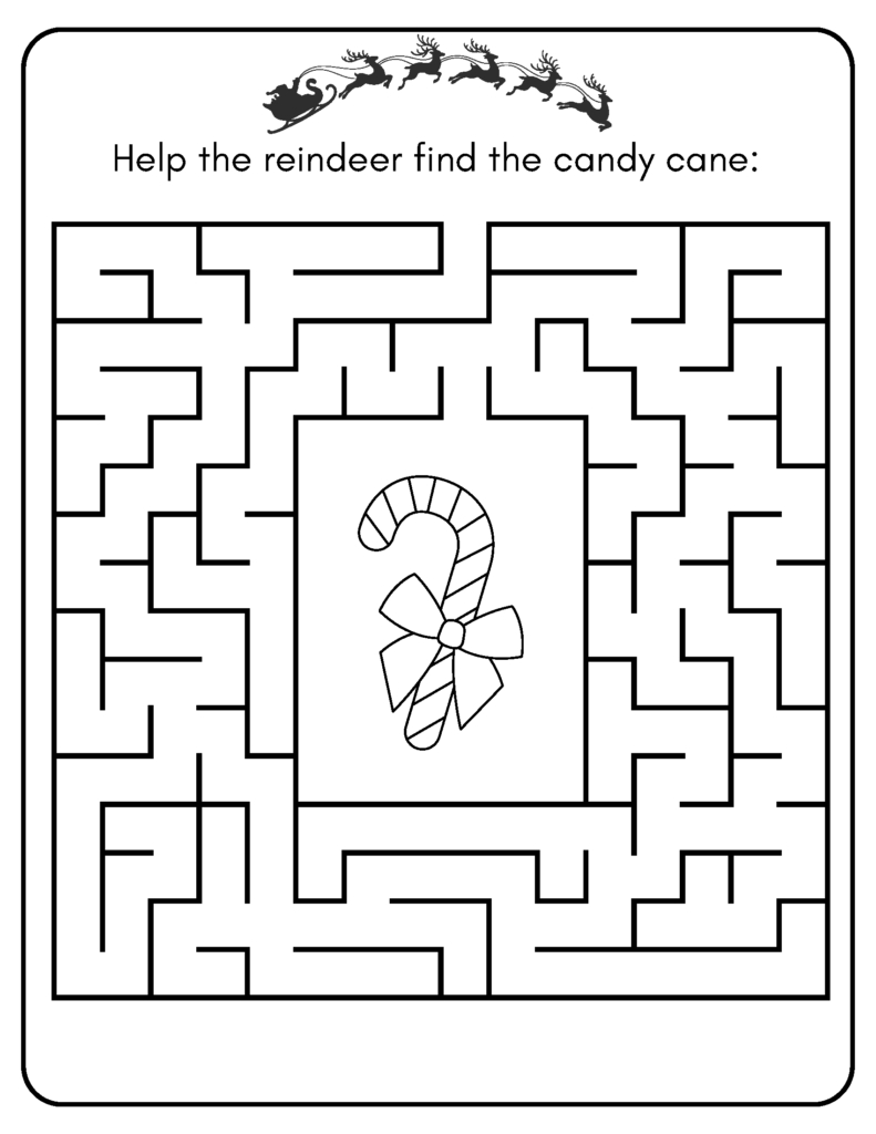 Free Printable Christmas Activity Sheets | Baking You Happier regarding Christmas Printable Activity Worksheets