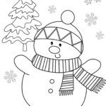 Free Printable Christmas Coloring Pages   Easy Fun For Everyone Pertaining To Free Printable Christmas Coloring Worksheets
