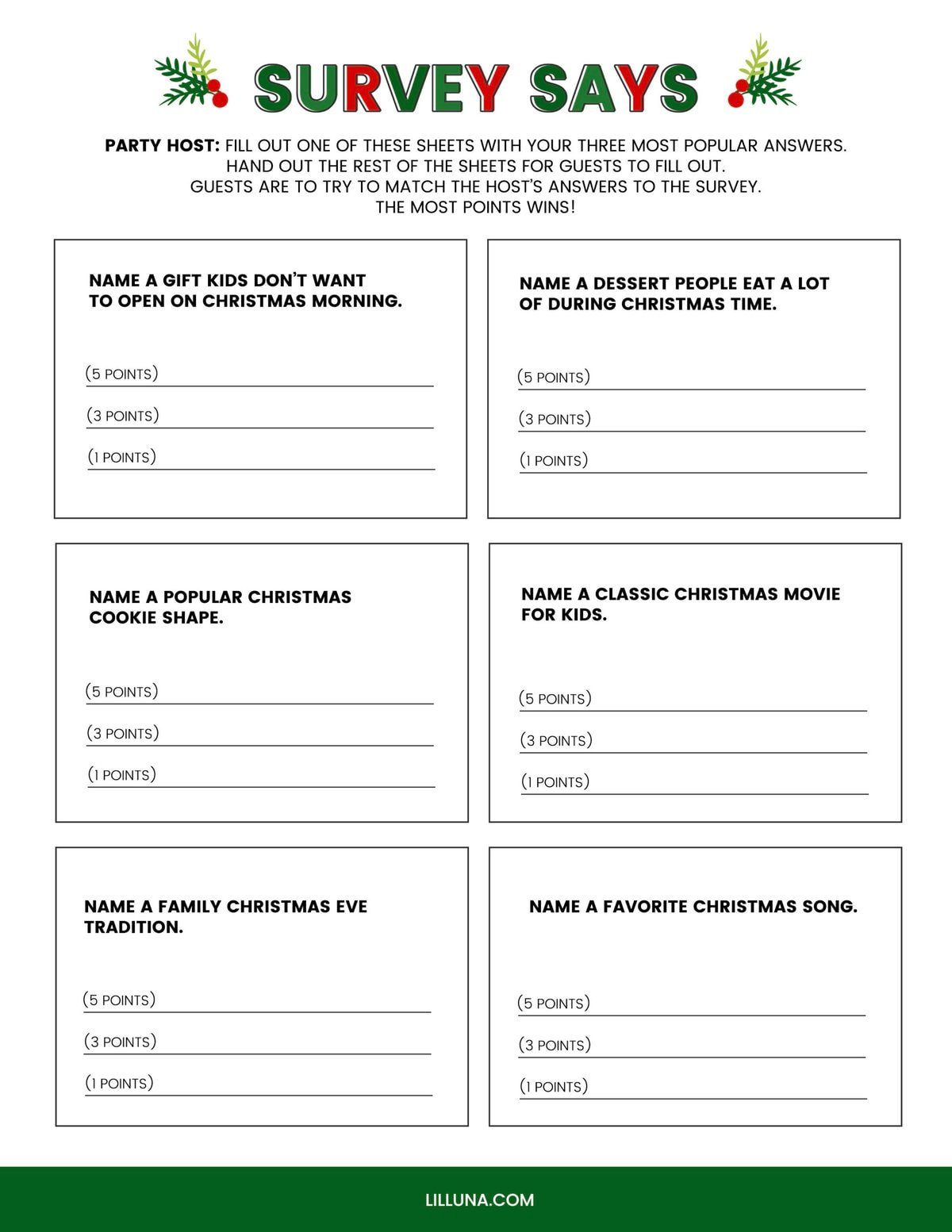 Free Printable Christmas Games {4 Freebies} | Lil&amp;#039; Luna throughout Christmas Worksheets Games For Adults