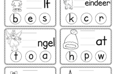 Free Printable Christmas Phonics Worksheet inside Free Printable Christmas Worksheets For Preschool