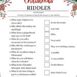 Free Printable Christmas Riddles, Download Free Printable For Christmas Riddles Worksheets
