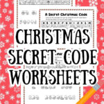 Free Printable Christmas Secret Codes For Kids Regarding Christmas Secret Code Worksheets