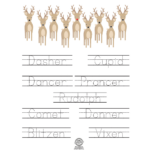 Free Printable Christmas Writing Practice Worksheets | Kids With Regard To Christmas Writing Worksheets Printable