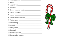 Free Printable Games For Adults - Worksheets Library pertaining to Christmas Worksheets For Adults
