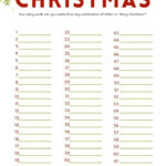 Free Printable: How Many Words Can You Make From Merry Christmas Throughout How Many Words Can You Make Out Of Christmas Worksheets