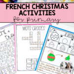 French Christmas Activities And Worksheets | Les Activités De Noël With Regard To Free French Christmas Worksheets