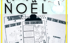 French Christmas Activities For The Classroom - Fle Avec Mmed inside French Christmas Worksheets Free