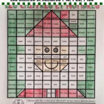 French Christmas Colournumber Coloriage Magique Noël 1 10, 1 With French Christmas Colouring Worksheets