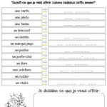 French: Christmas Vocabulary   Activities And Worksheets For French Christmas Vocabulary Worksheets