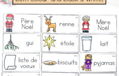 French Christmas Vocabulary | French Word Wall Cards | Vocabulaire throughout Christmas French Vocabulary Worksheets