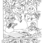Genau Hinschauen With Hidden Pictures Christmas Worksheets