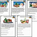 Grade 2 And 3: Christmas Reading Passagesmaking English Fun Intended For Christmas Themed Reading Comprehension Worksheets