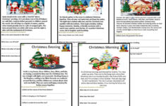 Grade 2 And 3: Christmas Reading Passagesmaking English Fun intended for Christmas Themed Reading Comprehension Worksheets