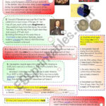 History Of Christmas /Part2/ With Key  Coloured+ Black&White   Esl Inside History Of Christmas Carols Worksheets