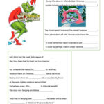 How The Grinch Stole Christmas Liste…: English Esl Worksheets Pdf Intended For The Grinch Who Stole Christmas Worksheets