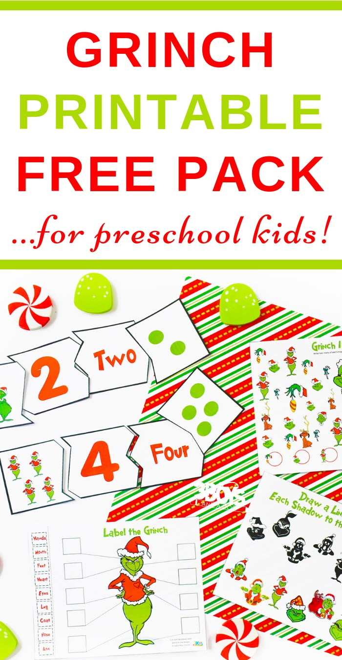How The Grinch Stole Christmas Printables inside How The Grinch Stole Christmas Worksheets Kindergarten
