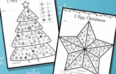 I Spy Christmas - Free Printables! - Literacy Learn regarding Free Printable I Spy Christmas Worksheets