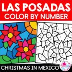 Las Posadas Colornumber Code Christmas In Mexico | Made Within Las Posadas Christmas In Mexico Worksheets Answers
