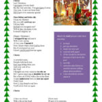 Last Christmas   Song Worksheet Son…: English Esl Worksheets Pdf & Doc Inside Christmas Song Worksheets With Pictures