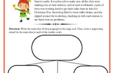 Main Idea Worksheets - Readingvine with Main Idea Christmas Worksheets