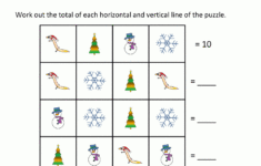 Math Christmas Worksheets First Grade intended for Christmas Worksheets For First Grade