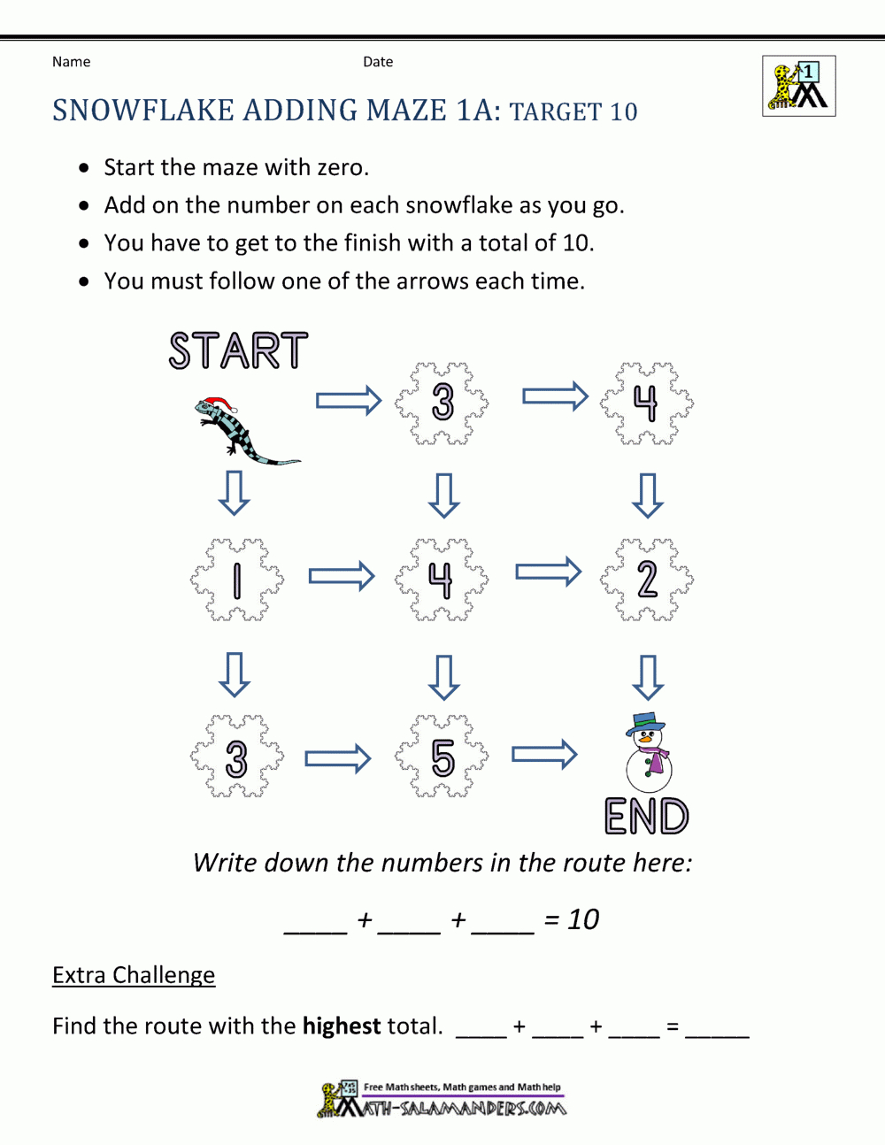 Math Christmas Worksheets First Grade within First Grade Christmas Math Worksheets