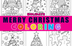 Merry Christmas Coloring Pages (Free Printables) - Superstar throughout Merry Christmas Coloring Worksheets