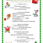 Merry Christmas Everyone Song Song A…: English Esl Worksheets Pdf For Christmas Songs Activities Worksheets