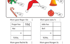 Money Math Problems: Cents Focus Worksheet regarding Christmas Money Math Worksheets