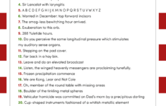 Name That Tune - Christmas Songs - Worksheets Library for Name That Christmas Song Worksheets Answers