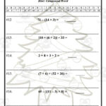 Order Of Operations Christmas Math Packet Regarding Christmas Order Of Operations Worksheets