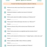 Page 2   Free, Editable Christmas Worksheet Templates | Canva For The Science Of Christmas Question Worksheets