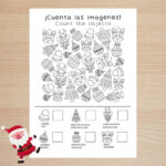 Printable Christmas Activity Sheets In Bilingual Spanish, Christmas  Activities Bundle For Spanish Ed, English Spanish Xmas Instant Download Pertaining To Spanish Christmas Worksheets Printable