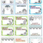 Printable Christmas Cards – Esl Flashcards Regarding Christmas Cards Worksheets Printable