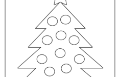 Printable Christmas Tree Coloring Pages And Sheets – Free pertaining to Christmas Coloring Worksheets For Kindergarten