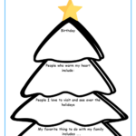 Printable Grade 3 Christmas Writing Worksheets Pertaining To All About My Christmas Worksheets