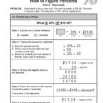 Sales Tax Math Problems Worksheet: Practice Calculating Sales Tax Pertaining To Christmas Shopping Problems With Tax And Discounts Worksheets Answers