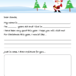 Santa'S On His Way Worksheet   A Letter To Santa   Super Simple Regarding Father Christmas Super Teacher Worksheets