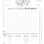 Spanish Christmas Word Search Worksheet | Madeteachers With Regard To Spanish Christmas Activities Worksheets