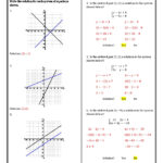 Systems Of Equations Graphing Worksheet: Practice Graphing Linear In Solving Linear Systems By Graphing Christmas Worksheets Answers