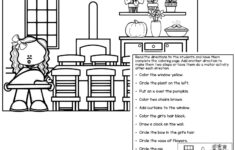 Thanksgiving And Christmas Following Directions - Your Therapy Source throughout Following Directions Christmas Worksheets