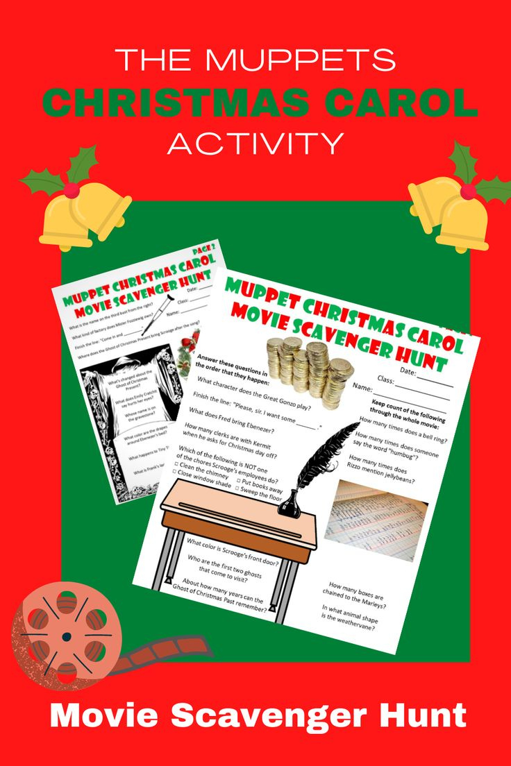 The Muppets Christmas Carol Printable Activity throughout Muppets Christmas Carol Worksheets
